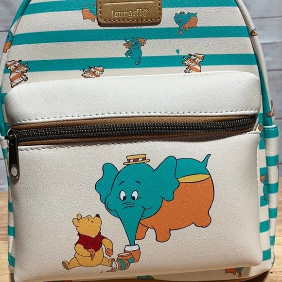 Loungefly Winnie the Pooh Heffalumps and Woozles Mini Backpack NEW main image 8